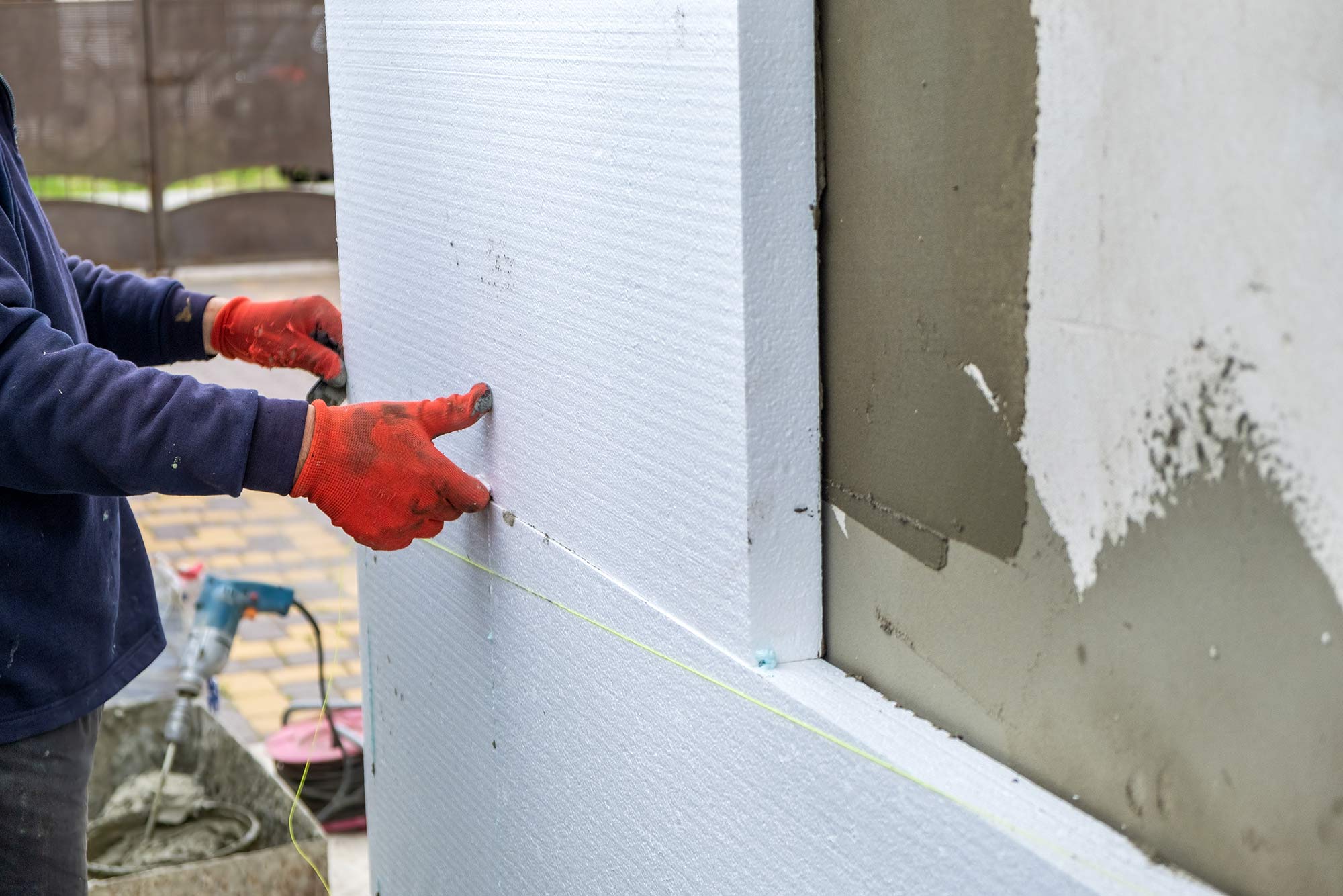 Isoler une façade – isolation thermique par l'extérieur