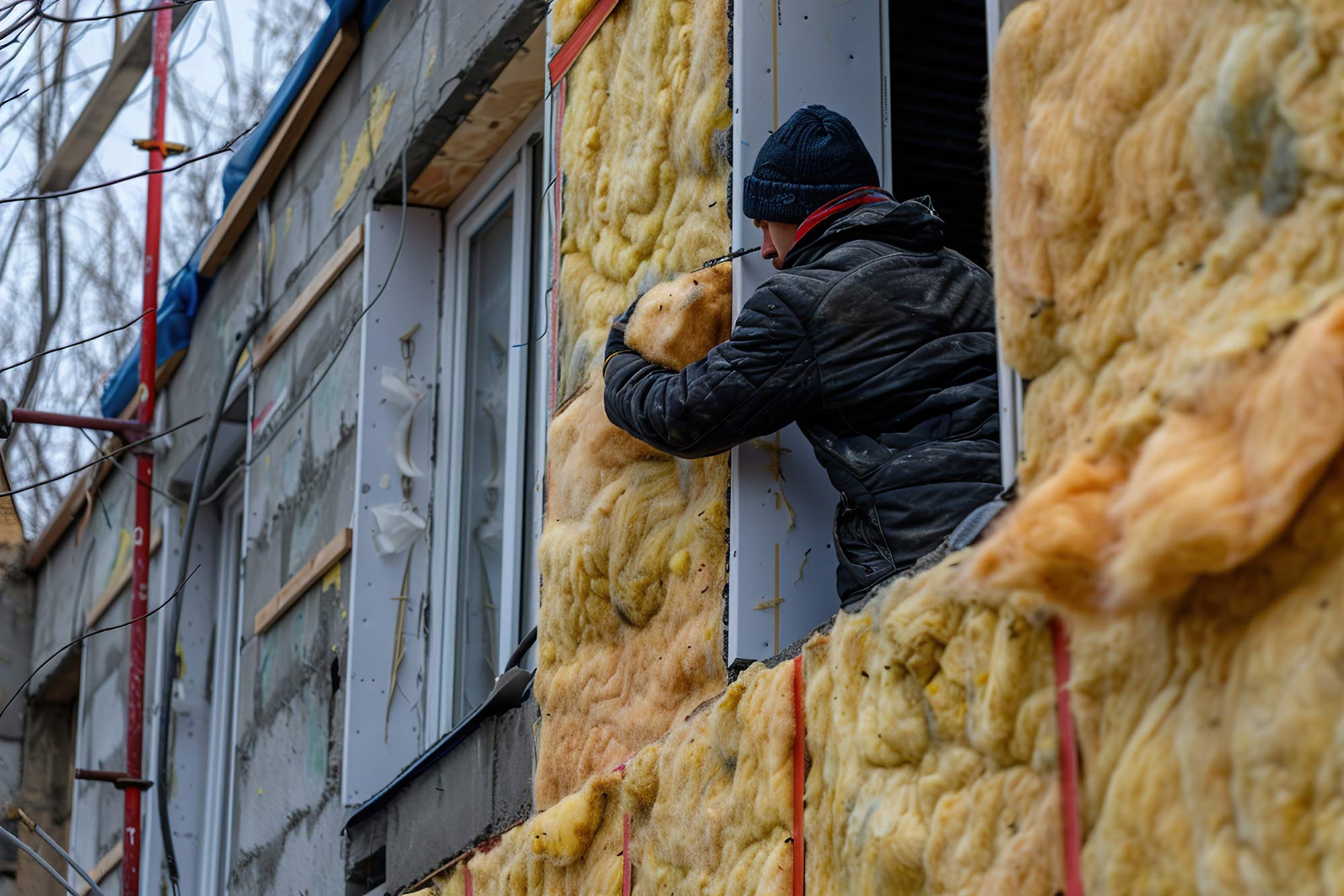 Isolation façade par l'extérieur