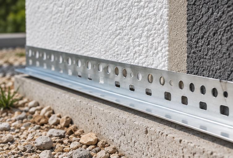 Rails et profilé - Isolation façade par l'extérieur